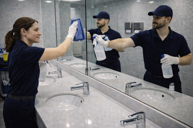 ניקיון חללי עבודה משותפים: המדריך המלא לסביבה בריאה, מסודרת ופרודוקטיבית